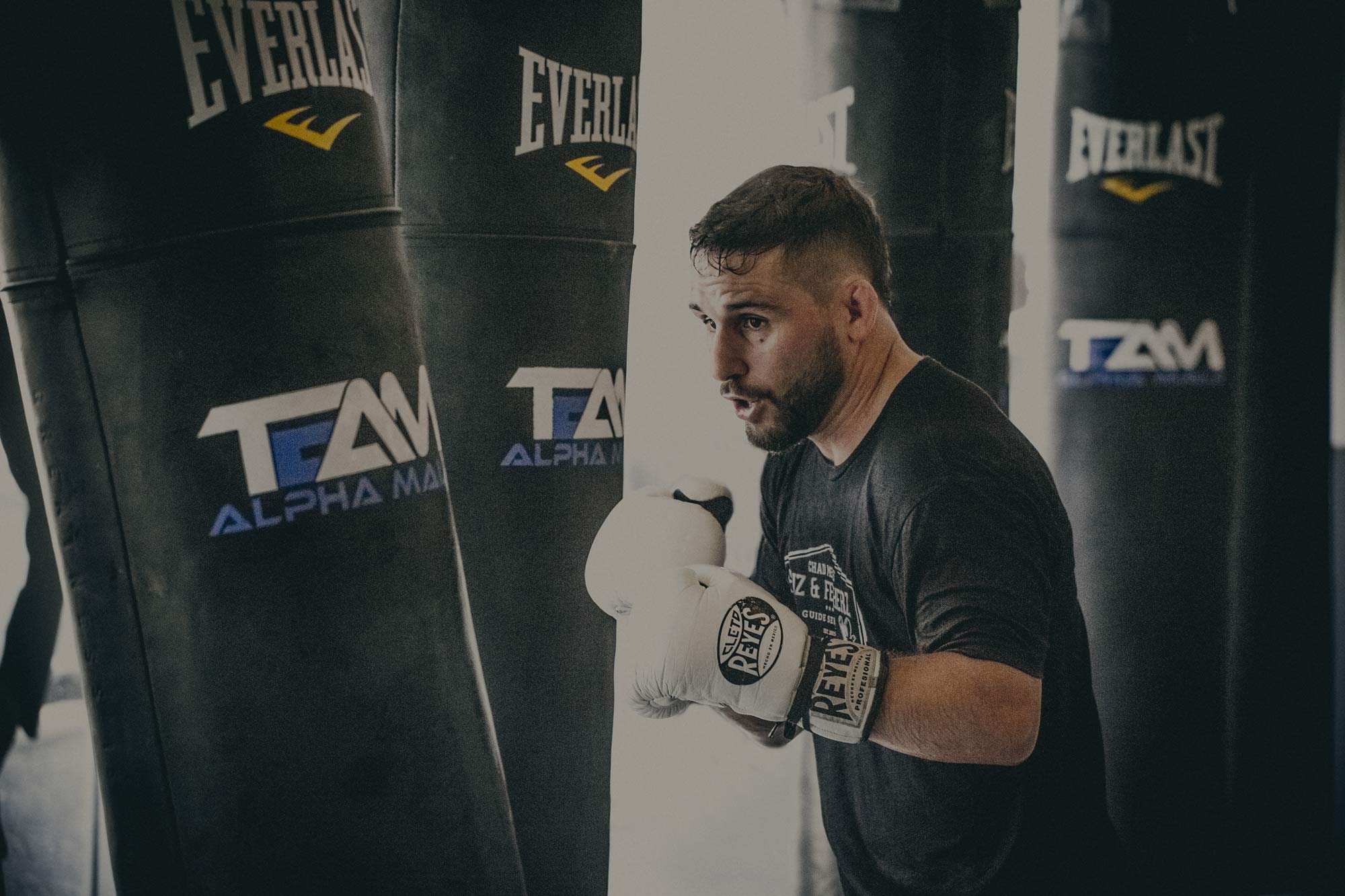 Chad Mendes boxing Team Alpha Male
